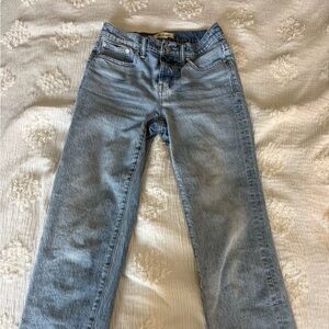Madewell Mid Rise 90’s Straight Jeans